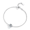 1CT Six-Prong Moissanite Bracelet  - 925 Sterling Silver